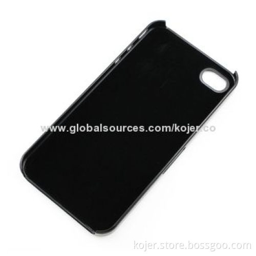 Case for iPhone 4, Made of PC and PU Materials with Slim Fit and Eye-catching Design